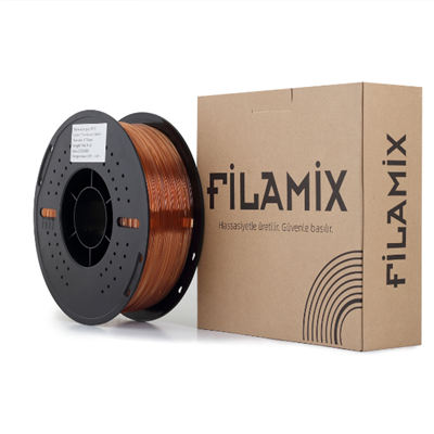 Filamix Hyper PETG Transparan Kehribar Filament 1.75mm 1 Kg