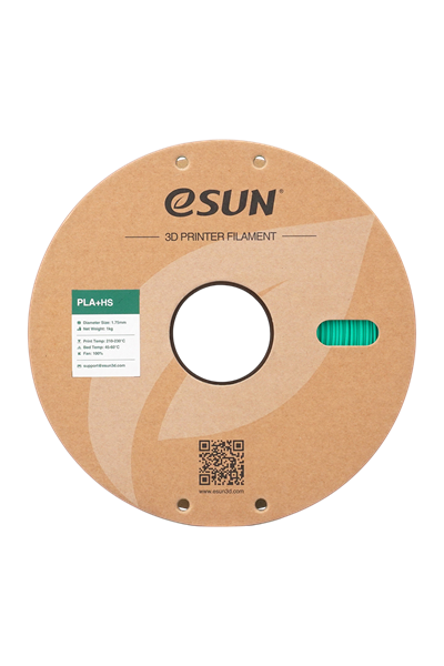 eSUN PLA+HS Jade Green Filament 1.75mm 1kg