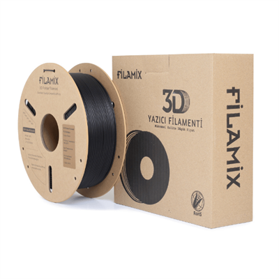 Filamix PLA+ Matte Siyah 1.75mm 1 Kg