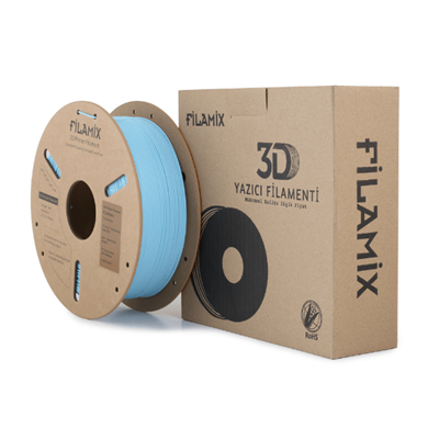 Filamix PLA+ Matte Mavi Filament 1.75mm 1 Kg