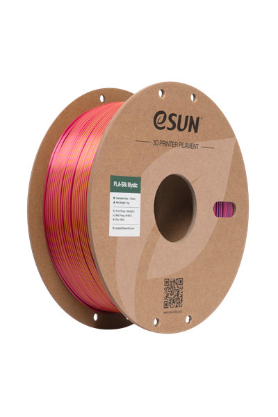 eSun PLA-Silk Mystic Kırmızı Altın Mor Filament 1.75mm 1 Kg