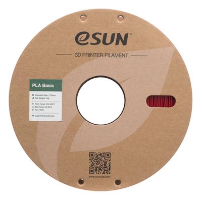 eSun PLA Basic İtfaiye Kırmızısı Filament 1.75mm 1 Kg