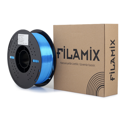 Filamix Silk Mavi PLA Filament 1.75mm 1Kg