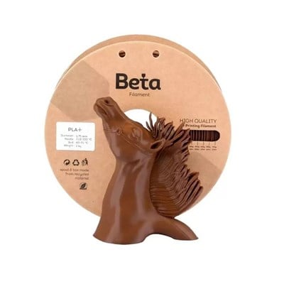 Beta PLA+ Brown Filament 1.75mm 1kg