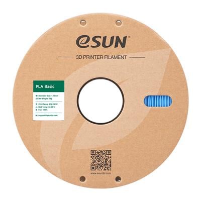 eSun PLA Basic Açık Mavi Filament 1.75mm 1 Kg