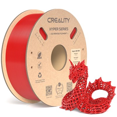 Creality Hyper ABS Kırmızı Filament 1.75mm 1kg