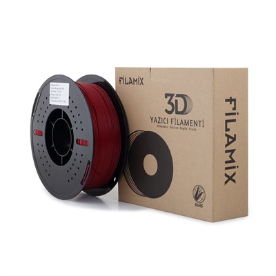 Filamix PLA+ Bordo Kırmızı 1.75mm 1 Kg