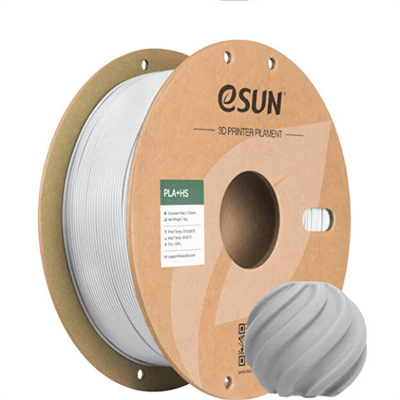 eSUN PLA+HS Beton Gri Filament 1.75mm 1kg