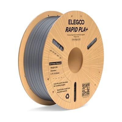ELEGOO Rapid PLA+ Gümüş Filament 1.75mm 1kg