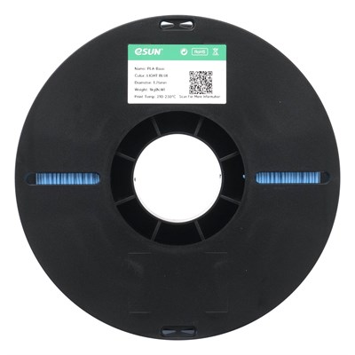 eSun PLA Basic Açık Mavi Filament 1.75mm 1 Kg