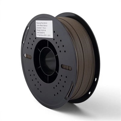 Filamix PLA Wood Black Walnut Filament 1.75mm 1 Kg