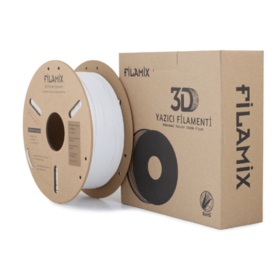 Filamix PLA+ Matte Beyaz Filament 1.75mm 1 Kg