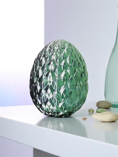 Kristal Ejderha Yumurtası - Altın-Yeşil-Siyah