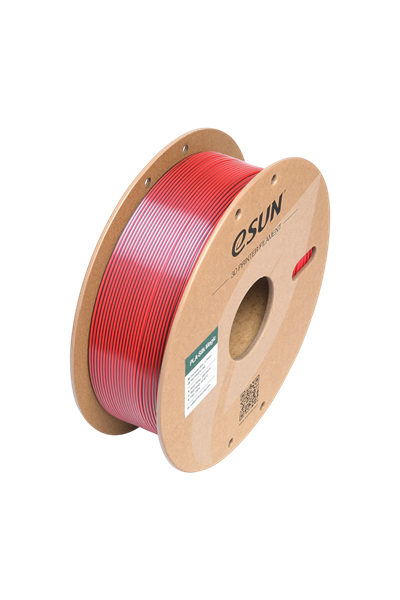 eSun PLA-Silk Magic Filament Siyah Kırmızı Filament 1.75mm 1 Kg