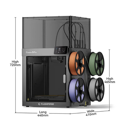 FLASHFORGE Creator 5 Pro 3D Yazıcı