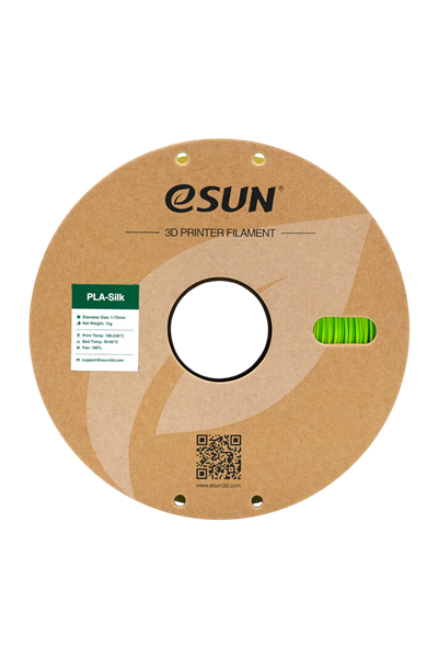 eSun eSilk-PLA Lime Filament 1.75mm 1 Kg