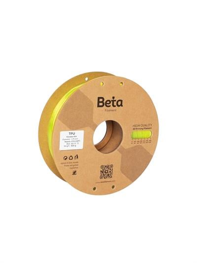Beta TPU 95A Yellow Filament 1.75mm