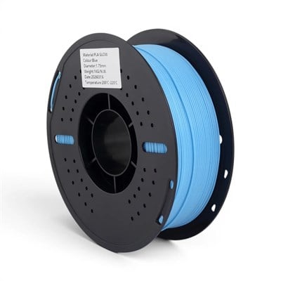 Filamix PLA Glow Mavi Filament 1.75mm 1 Kg