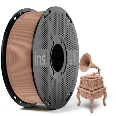 Inslogic High-Speed PLA Kahverengi Filament 1.75mm 1kg