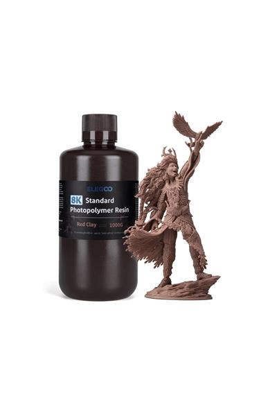 ELEGOO 8K Standart Fotopolimer Red Clay Reçine 1 Kg