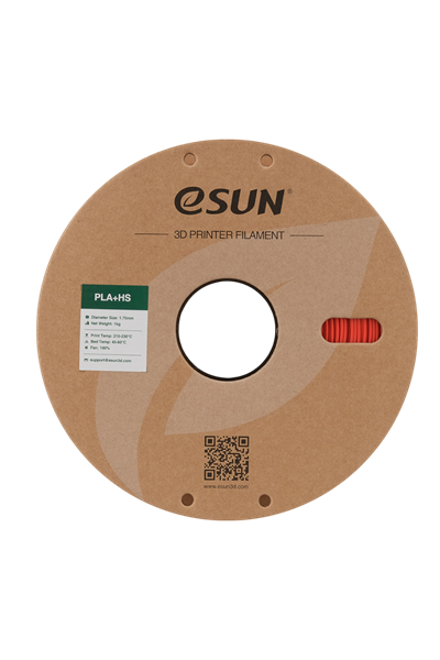 eSUN PLA+HS Kırmızı Filament 1.75mm 1kg