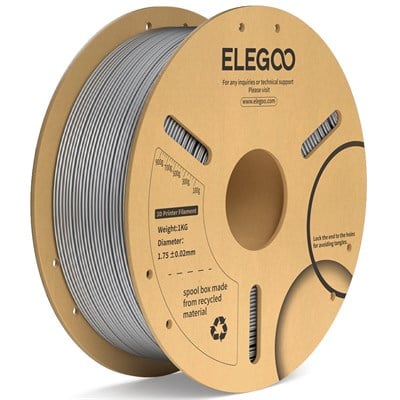 ELEGOO PLA+ Uzay Gri Filament 1.75mm 1kg