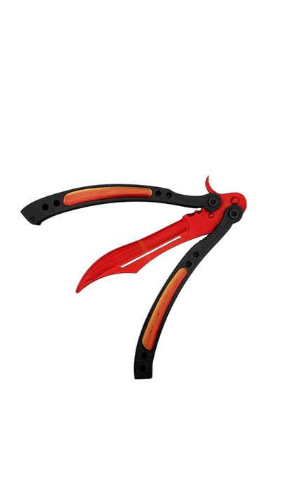 Butterfly Knife - Fade Sarı-Kırmızı