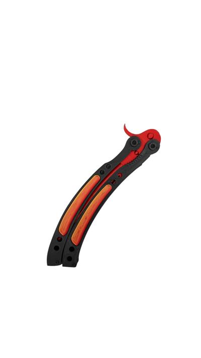 Butterfly Knife - Fade Sarı-Kırmızı