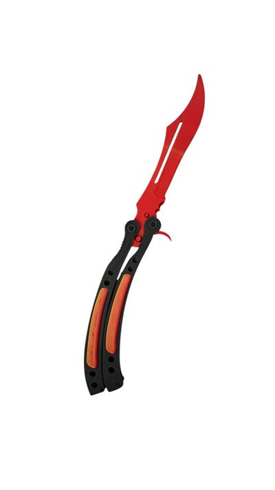 Butterfly Knife - Fade Sarı-Kırmızı