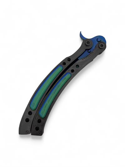 Butterfly Knife - Lacivert -Yeşil