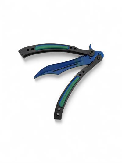 Butterfly Knife - Lacivert -Yeşil