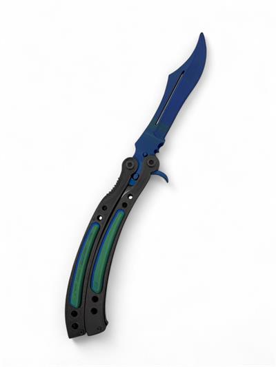 Butterfly Knife - Lacivert -Yeşil