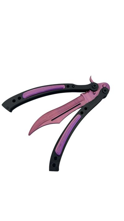 Butterfly Knife - Mor-Pembe