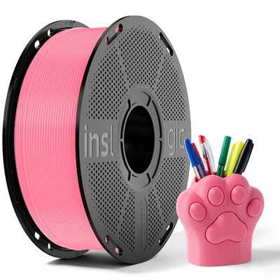 Inslogic PLA Basic Pembe Filament 1.75mm 1kg