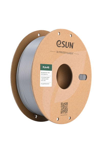 eSUN PLA+HS Gümüş Filament 1.75mm 1kg