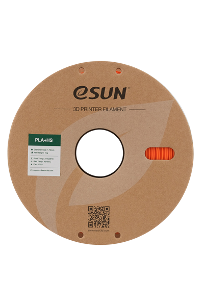 eSUN PLA+HS Turuncu Filament 1.75mm 1kg