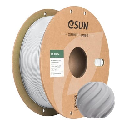 eSUN PLA+HS Beton Gri Filament 1.75mm 1kg