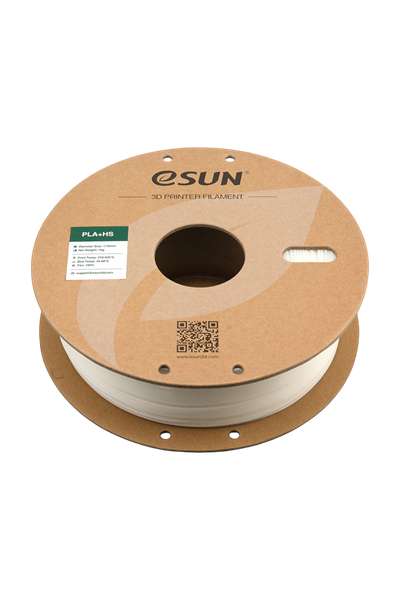 eSUN PLA+HS Beyaz Filament 1.75mm 1kg