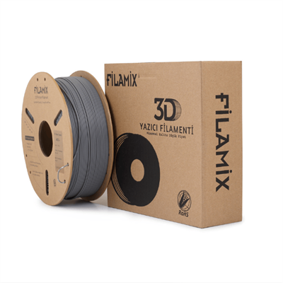 Filamix ABS+ Filament Gri1.75mm 1 Kg