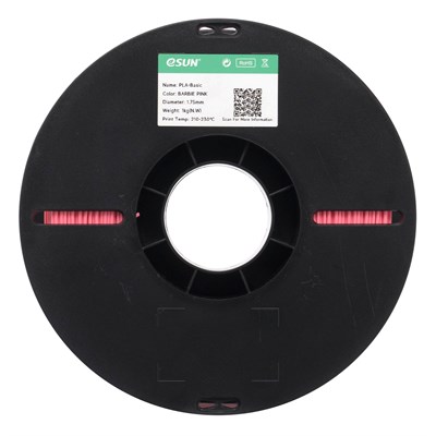 eSun PLA Basic Barbie Pembe Filament 1.75mm 1 Kg