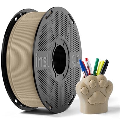 Inslogic PLA Basic Meşe Filament 1.75mm 1kg