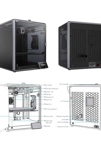 Creality Yeni K1 MAX 2025 3D Yazıcı