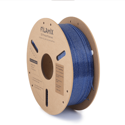 Filamix PETG Sparkling Mavi Filament 1.75mm 1 Kg