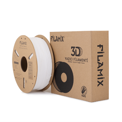 Filamix ABS+ Filament Beyaz 1.75mm 1 Kg