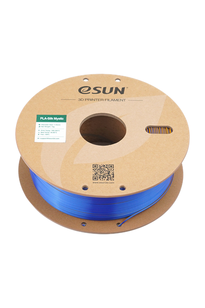 eSun PLA-Silk Mystic Altın Mavi Mor Filament 1.75mm 1 Kg