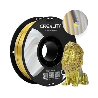 Creality CR-PLA Silk Golden-Silver Filament 1.75mm 1kg