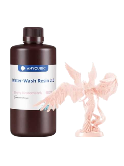 Anycubic Water-Wash Resin 2.0-Cherry Blossom Pink