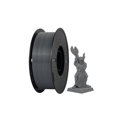 Kingroon Petg Basic Gri Filament 1.75mm 1kg