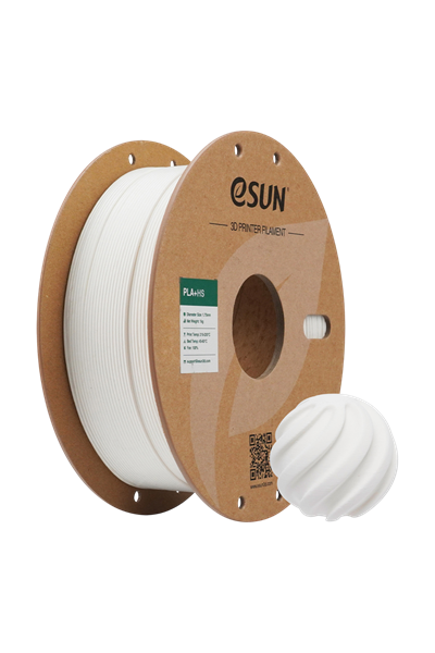 eSUN PLA+HS Süt Beyaz Filament 1.75mm 1kg