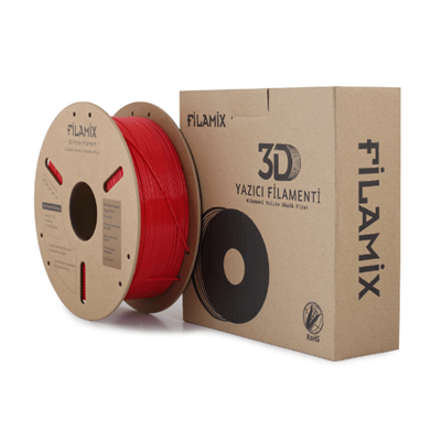 Filamix Hyper PETG Kırmızı Filament 1.75mm 1 Kg